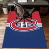 Canadiens Eishockey Team Fußmatte für Wohnzimmer, Spielzimmer, Büro, Schlafzimmer, Bürobodenmatte Verspieltes Design, Weihnachts-Fan-Geschenke