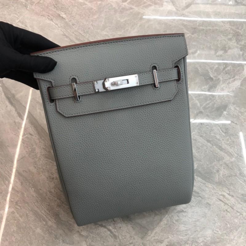 Borsa a tracolla larga intrecciata per petto in pelle di mucca Togo, zaino diagonale semplice e alla moda, strato superiore
