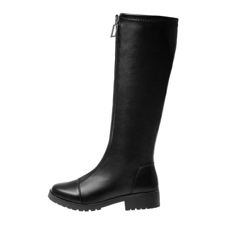 Sapatos Femininos 2024 Sapatos de Inverno Botas Impermeáveis Quentes de Lã Confortáveis Botas Altas de Fundo Macio Sapatos Plataforma Femininos Botas Mujer