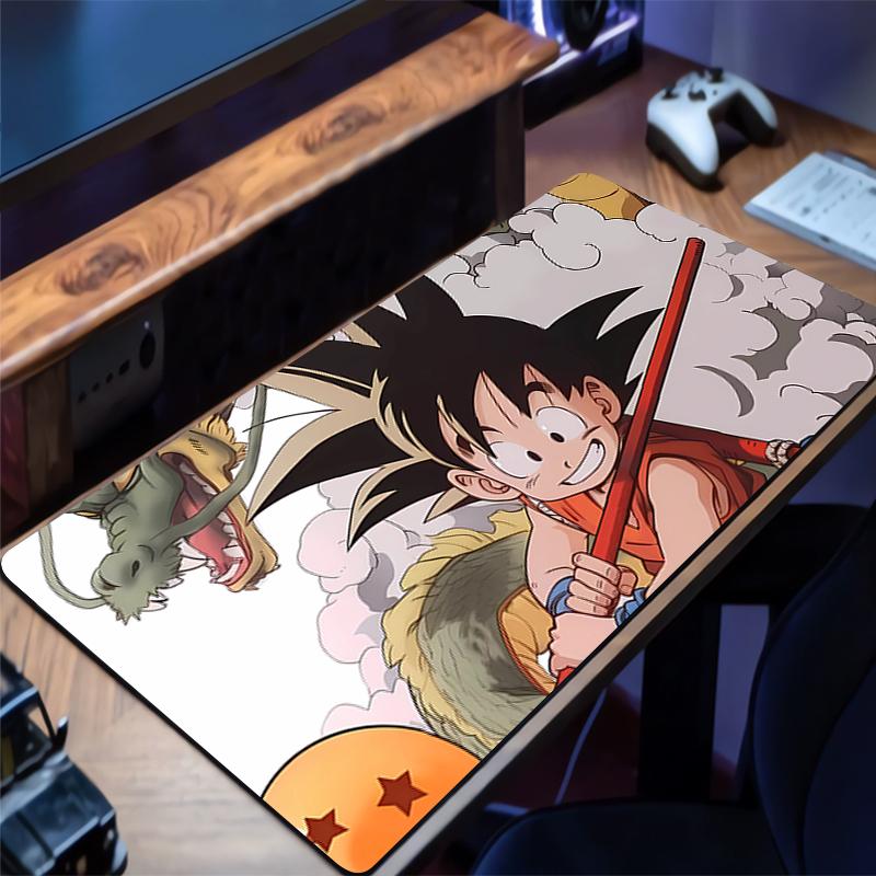 Mouse Pad Laptop Dragon Ball Gamer Cabinet Keyboard Pad PC Non Slip Rubber Anime Mousepad Office Computer Gaming Desk Mouse Mat