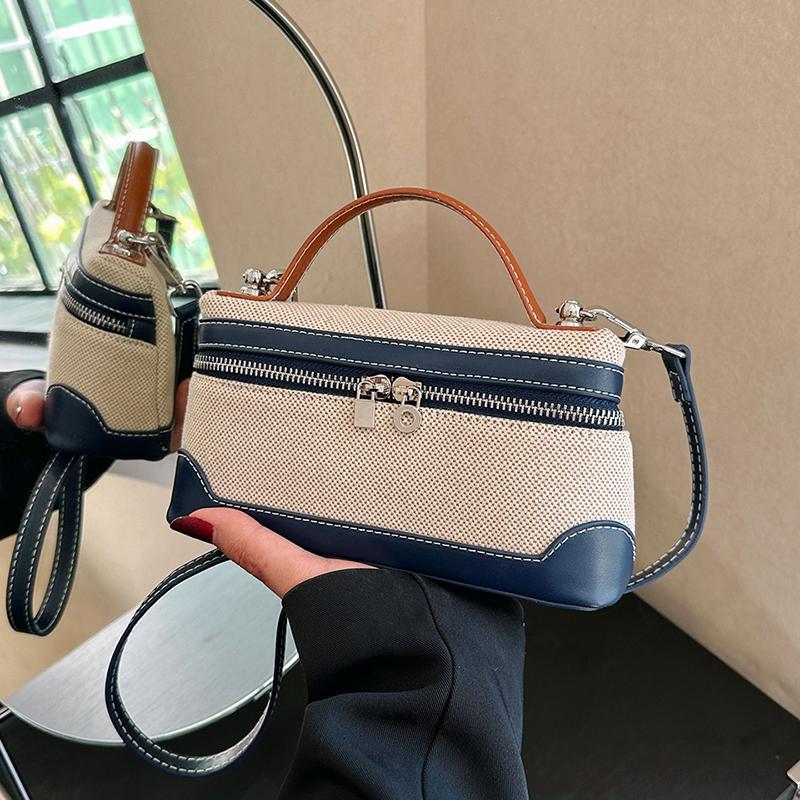 

Цвета сочетания модные сумки через плечо PU холст сращивание универсальная сумка через плечо горячая распродажа сумки для женщин швейные сумки