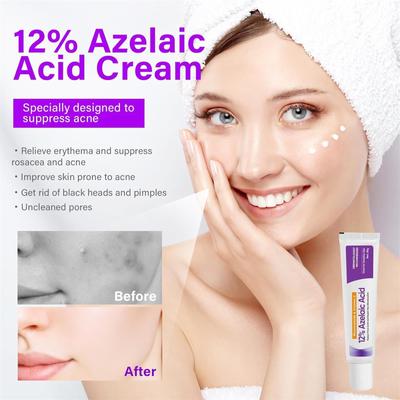 Siero viso azelaico al 12% con acido ialuronico e niacinamide, lenisce e schiarisce il tono della pelle 20 g