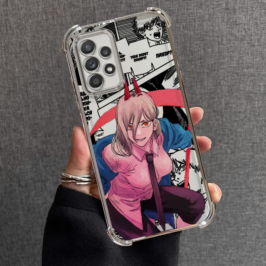 Comic Cute Cartoon Anime Clear Cover Case for Samsung Galaxy A33 A25 A16 A15 A21s A52 A17 A24 A35 A36 A26 A13