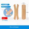 100Pcs High Elasticity Non-Woven Fabric Breathable Bandaid Bandage X-Shaped Protective Sticker First Aid Wound Dressing Tape