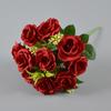 Silk Artificial Rose Bouquet 10 Heads Artificial Flowers  Wedding Decoration Flowers