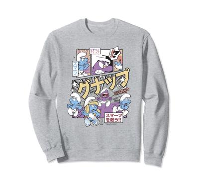 The Smurfs Manga - Biting Smurf Is Back Sweatshirt
