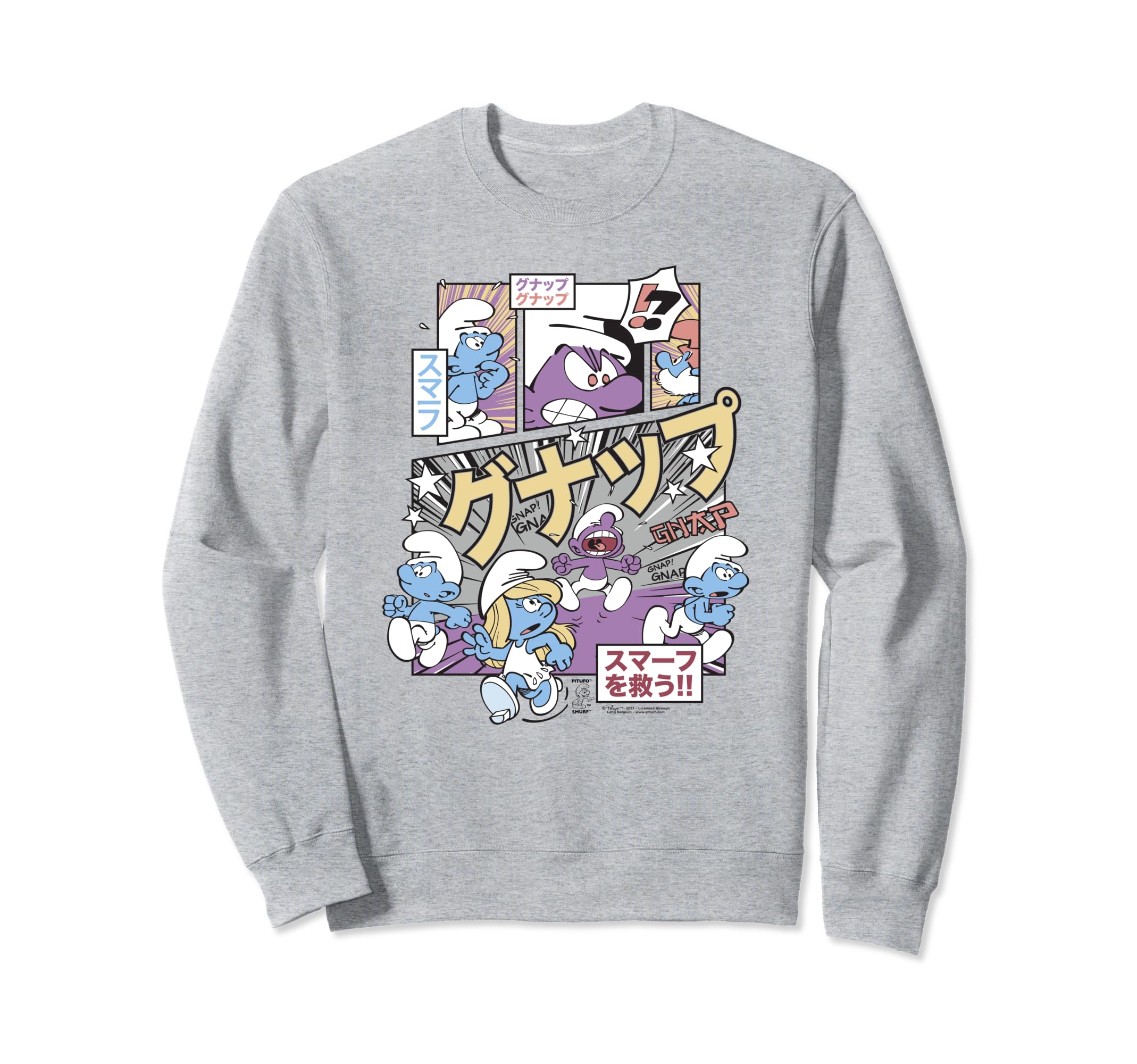 

The Smurfs Manga - Biting Smurf is Back Sweatshirt