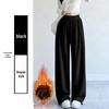 Pantaloni Larghi Grigio a Vita Alta Stile Americano - Collezione Primavera/Autunno 2025