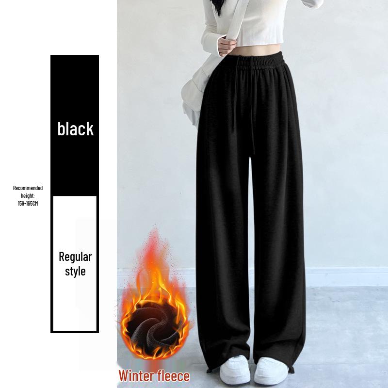 Pantaloni Larghi Grigio a Vita Alta Stile Americano - Collezione Primavera/Autunno 2025