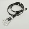 Women's Sparkly Punk Waist Belt Rhinestone Studded Glitter Crystal Buckle 1Pcs for Club Rave Events