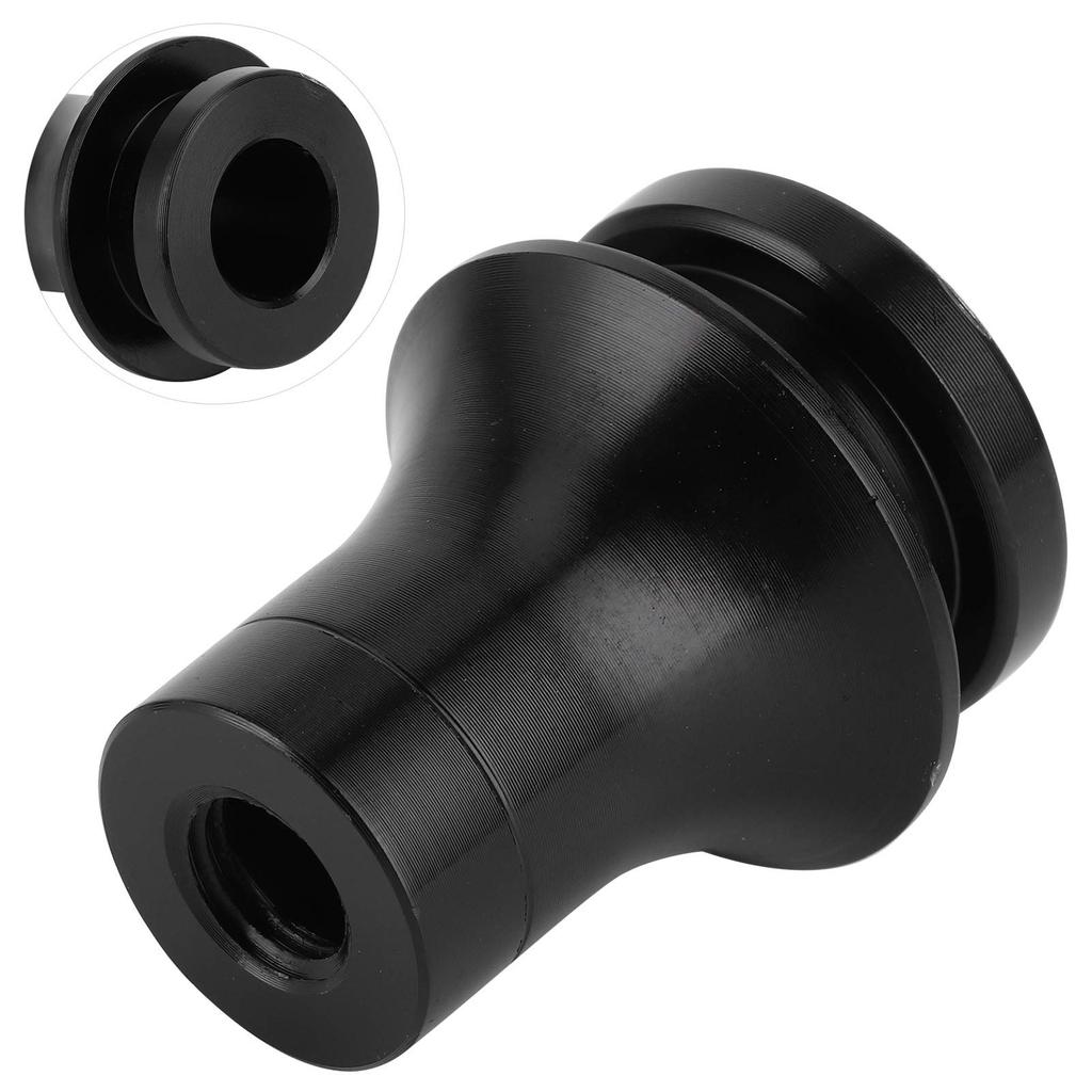 Shift Knob Boot Retainer, Automotive M10x1.25 Shift Knob Boot Retainer Universal Adapter for Most Manual Transmission Vehicles (Black)