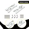 2 Improved Rear Lower Swing Arms Made of Aluminum Alloy for RC Car 244016 1:24 Scale