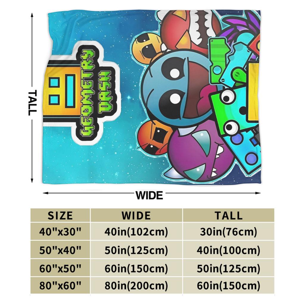 Super warme Decke Reise Geometrie Gaming Gestrichelte Überwurfdecke Flanell Tagesdecke für Wohnzimmer Neuheit Sofabettbezug