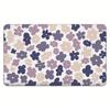 Country Floral Carpet Mat Rug Anti-Fatigue Non-Slip Shabby Chic Cottagecore Home Decoration for Kitchen Laundry Indoor Standing