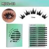 Soft Lash Individual Clusters Glue-free Lashes Self Adhesive Press on Lashes  Eyelash Extension