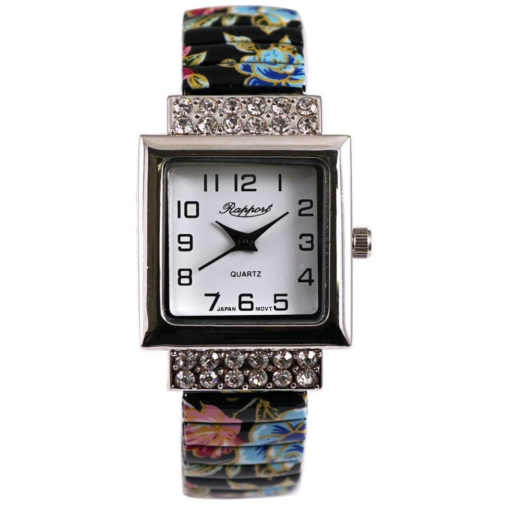 

[Rapole] Часы Floral Pattern Bellows 164051 женские черные
