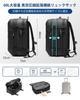 Sea Choice Business Backpack, Expandable Vacuum Compression Backpack, Large Capacity 60L, Carry-on Compatible, One-Touch Compression, Waterproof,