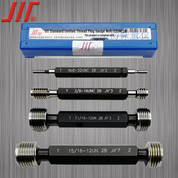Standard American Thread Plug Gauges: UN, UNC, UNF, UNEF, UNS Go/No-Go Gauges Specific Specification Price Inquiry