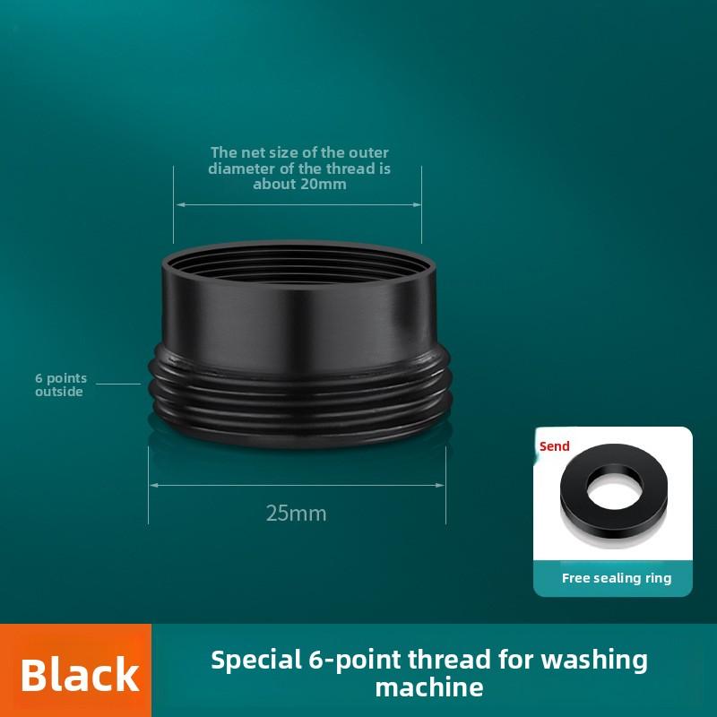 3/4" 1/2''Thread Connector Faucet Hose Tap Water Adapter Quick Connector Water Pipe Fittings Home Replacement Accessory