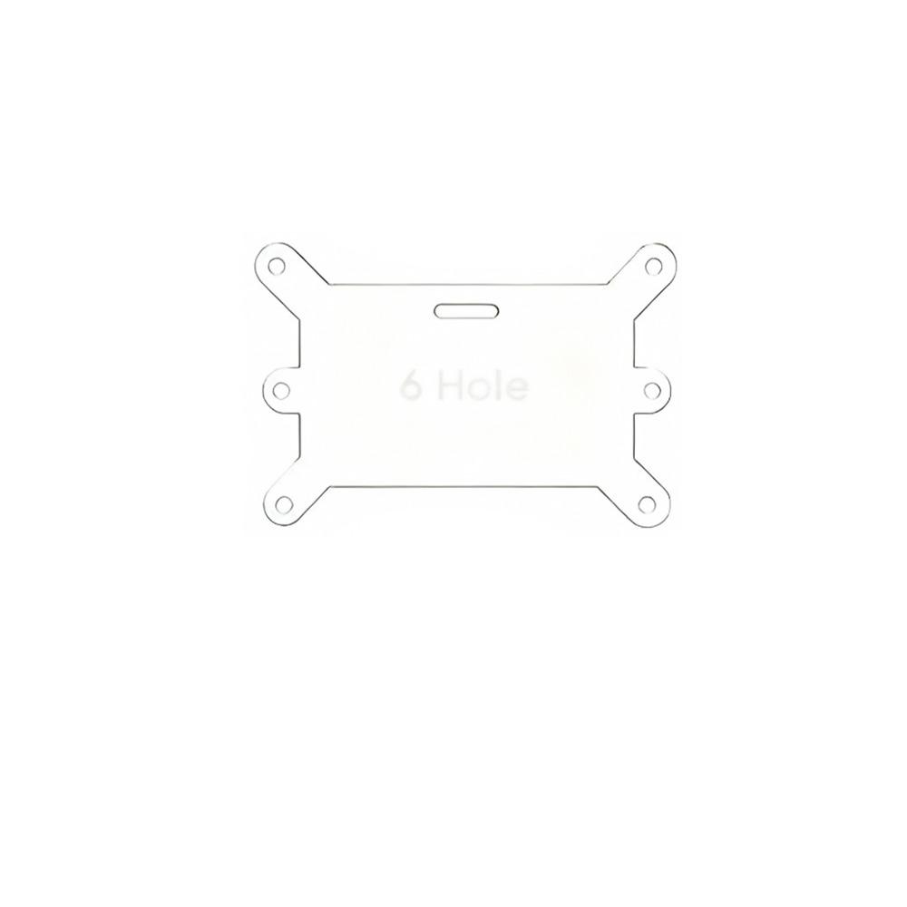NEW Transparent Badge Holder Horizontal Acrylic ID Card Holder Reusable Pin Holder Gift