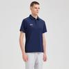Under Armour Solid Color Simple Logo Breathable Quick-Dry Comfortable Short Sleeve Polo Shirt Unisex Polo Shirts Navy-Blue 25500504-409