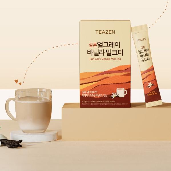 Teazen Ceylon Milk Tea 300g – Earl Grey Vanilla / Caramel / Chocolate