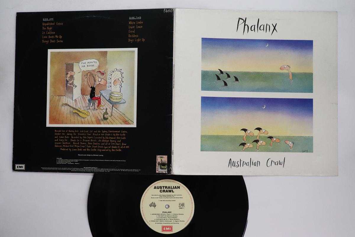 

LP Record AUSTRALIAN CRAWL Phalanx P4000 EMI 1983 Australia Rock Used