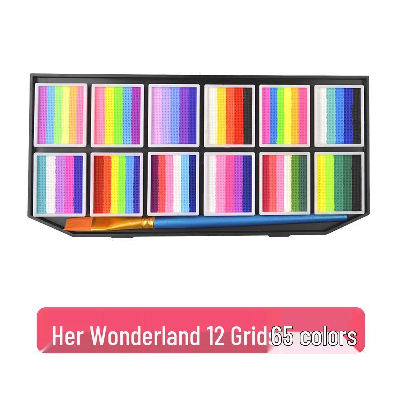 Wasserlösliches Schminkset für Kinder & Schüler - Ideal für Bühne, Comic Con und Festivalkostüme