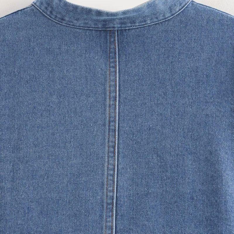 Kaslead New Arrival Women's Clothing Fashion Style Fashion Minimalist Denim Jacket Coat Top 1232237002