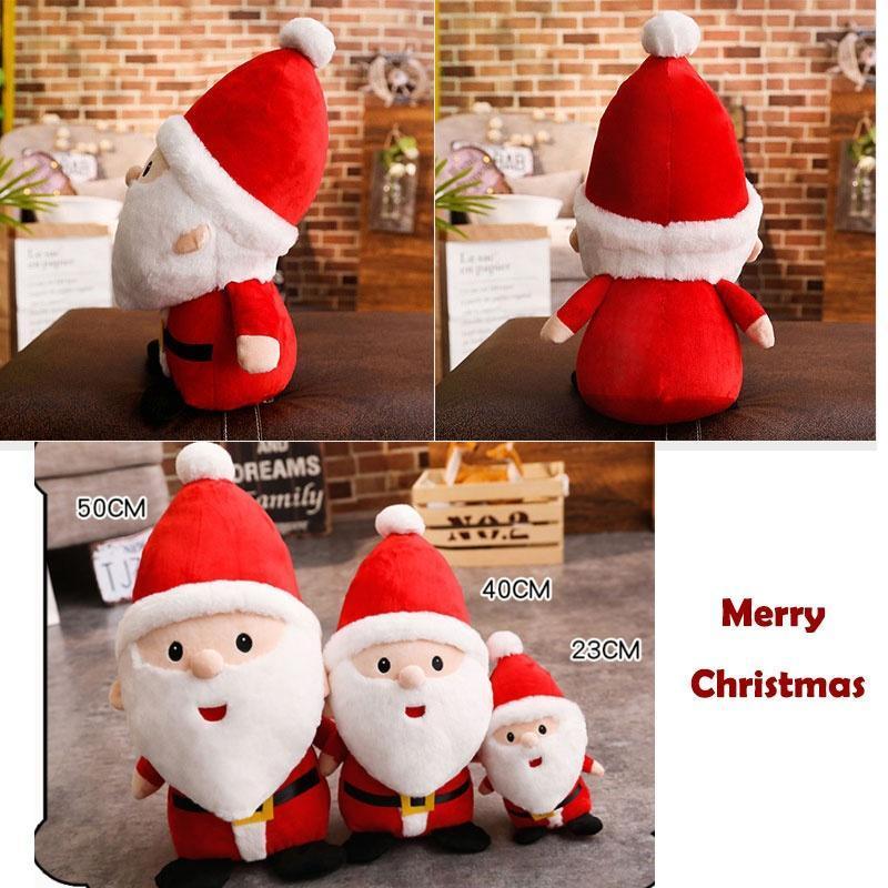 1Pcs Christmas Santa Claus Cartoon Doll Kids Toy Christmas Gifts Lovely Santa Claus Small Gift Suitable Festival Children Gift