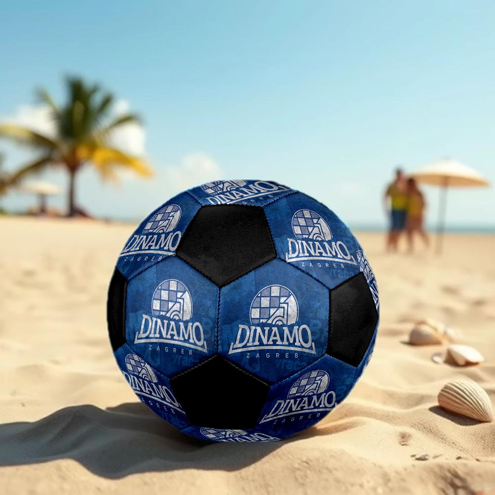 SIZE 5 GNK Dinamo Zagreb Soccer Ball Colorful All Ages Machine Stitched PVC Competition Ready Durable High-Bounce