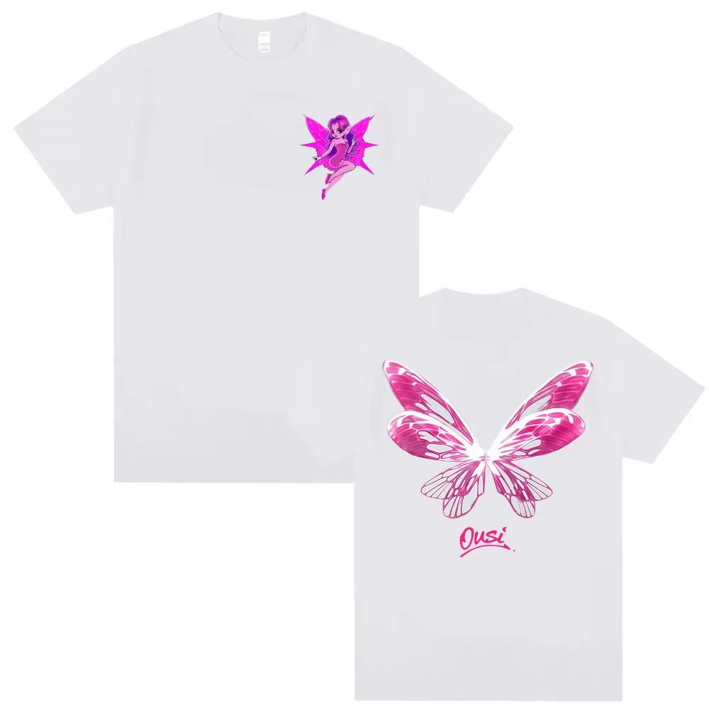 Omar Courtz Por Si Manana No Estoy Album 2026 Butterfly Graphic T Shirts Men Women Harajuku Aesthetic Casual Streetwear