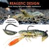 8cm / 14g Soft Crawfish Shrimp Lobster Claw Bait Artificial Lure Bait Swimbait Crawfish fishing lure