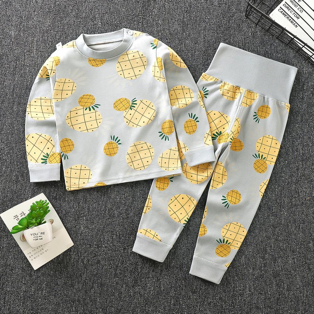Kinder-Unterwäsche-Sets - Langarm- und Langhosen-Sets Für Jungen, Lässige Pyjama-Sets Für Mädchen Im 2-teiligen Stil