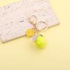 Delicious Fruit Rhinestone Lemon Keychain Ornaments For Men And Women Wallet Bag Party Pendant Jewelry Ldeal Gift For Friends