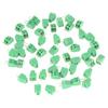 50pcs Set 2 Pin 2.54mm Pitch Green PCB Universal Screw Terminal Block Connector
