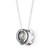 THE KISS Disney Princess Tangled Rapunzel Silver Necklace for Men GI-DI-SN2411NG - Special Limited Edition Design [Disney Collection]