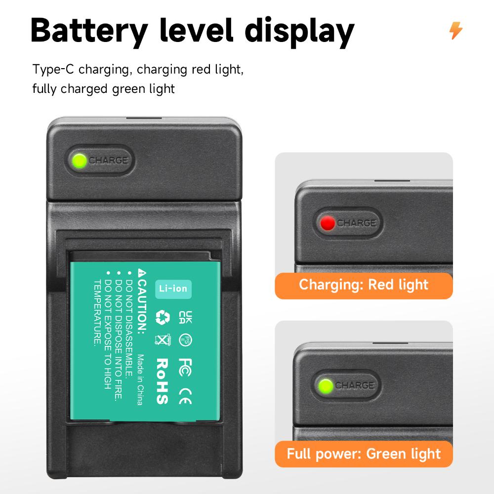 PALO 1400mAh NP-50 NP 50 Kameraakku für Fujifilm FinePix XF1 F200EXR F100fd XP100 XP170 X10 X20 XP200 F70EXR + LED-Ladegerät