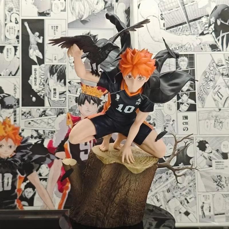 Haikyuu Hinata Shoyo 22Cm Action Figure Anime Cartoon Model Kit Desktop Ornament Collectible Trendy Toy Gift For Anime Lovers