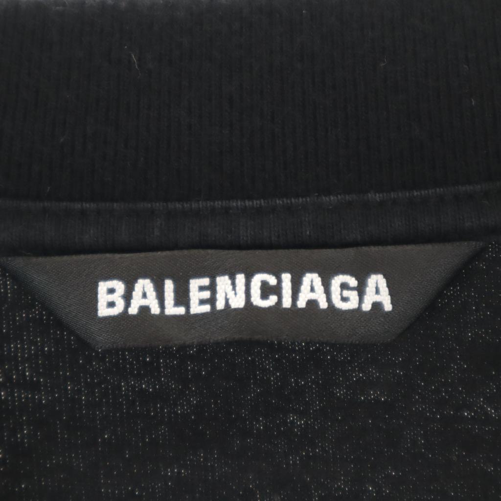 Balenciaga Made In Portugal Long Sleeve T-shirt S Black Men's Used