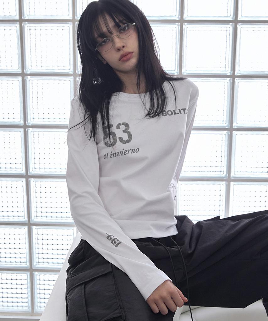 Lense 53 Winter Graphic Tee White