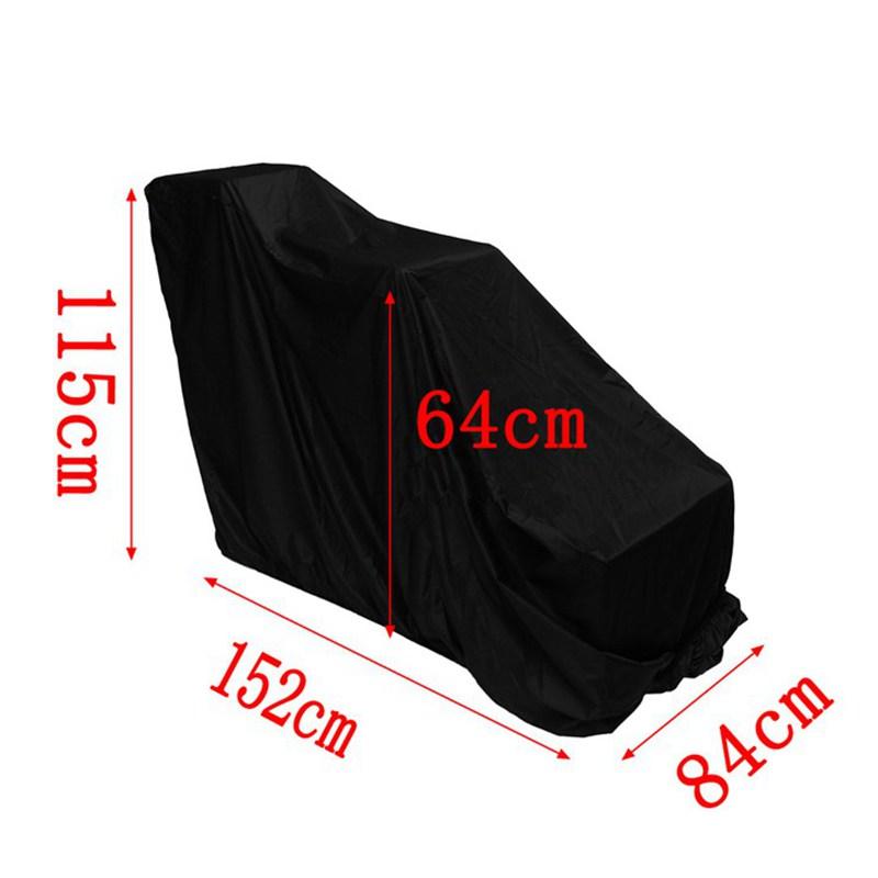 

Outdoor Windproof Snow Durable Polyester Fabric Snow Cover Waterproof Snow Blowers Cover For Snow Thrower Cover 153*84*115/64CM 153x84x115l64cm