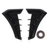 1 Pair Side Vent Trim Sporty Look Enhanced Performance Side Mudguard Air Wing Vent Trim Sticker for 1 Series E90 E91