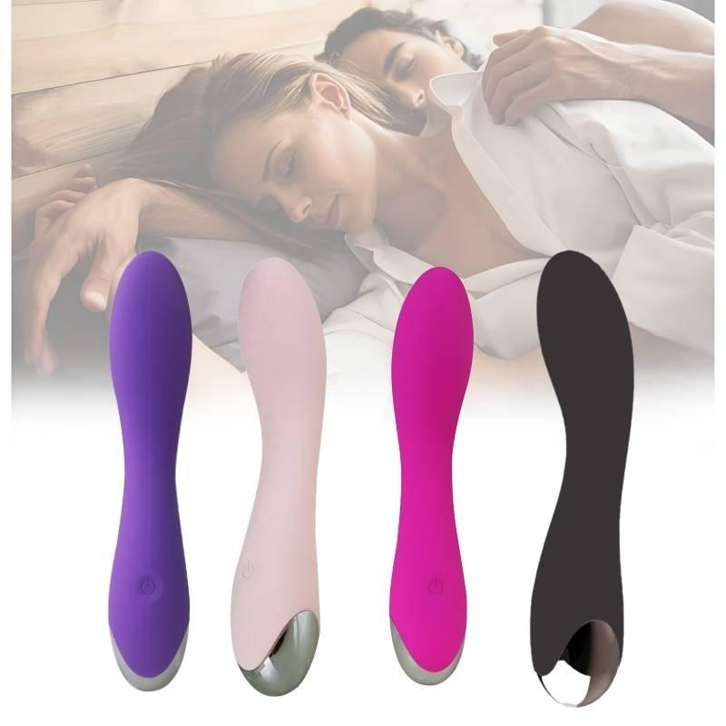 Fingerprint Vibration Massager For Women 20 Modes Silicone Quiet Adult Toy