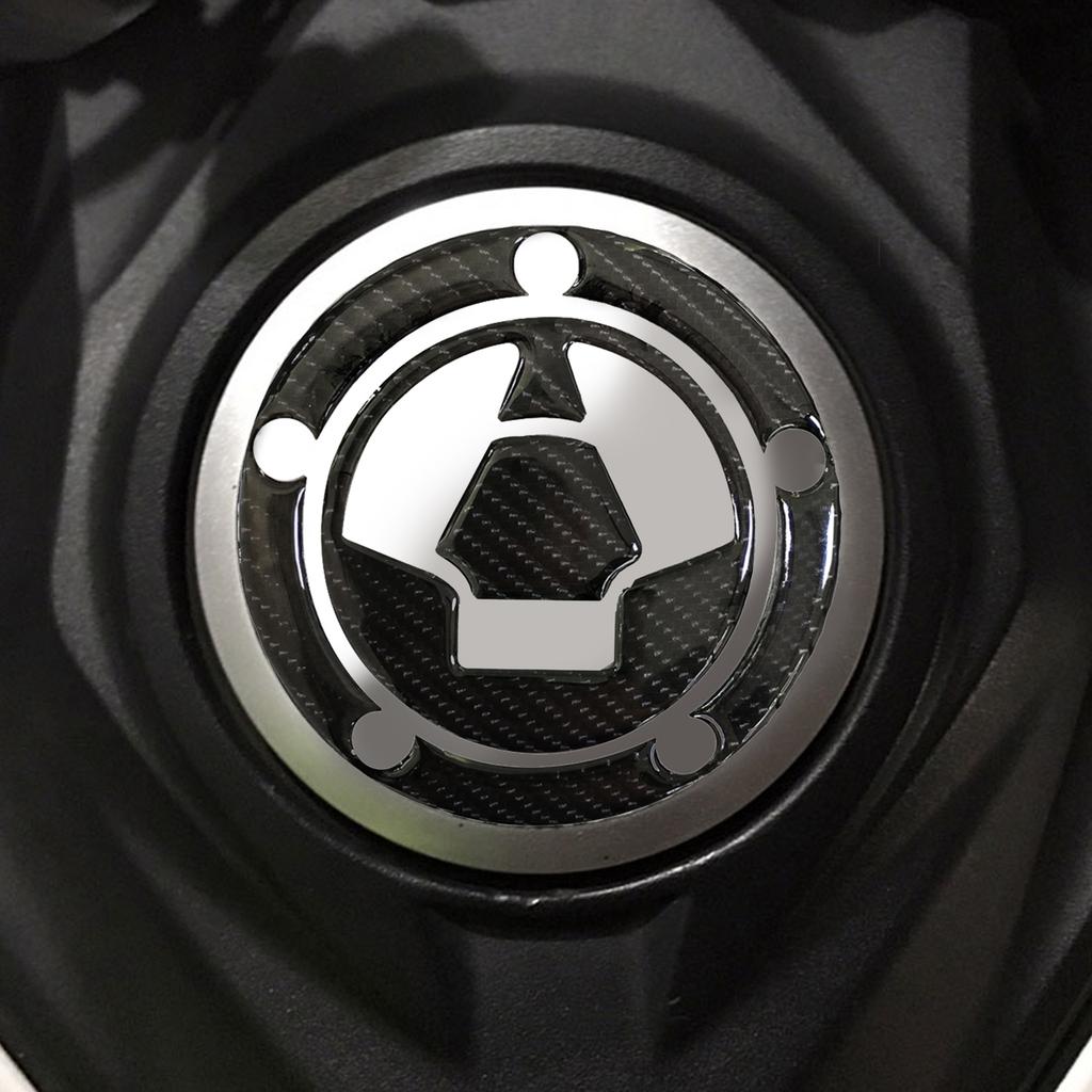 Kreativní design Gumová motorka Plyn pro podložku nádrže Samolepka Samolepka Vhodné pro Z1000SX GTR1400 Ninja ZX-1