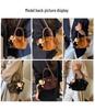 Retro Frosted Women's Crossbody Bag - 2025 Autumn/Winter Edition: Color Block Handbag, Versatile and High-End