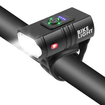 LED Bicycle Light Front USB Rechargeable MTB Road Mountain Bike Lamp Torch 6 Modes 1000LM Bike Headlight Cycling Flashlight