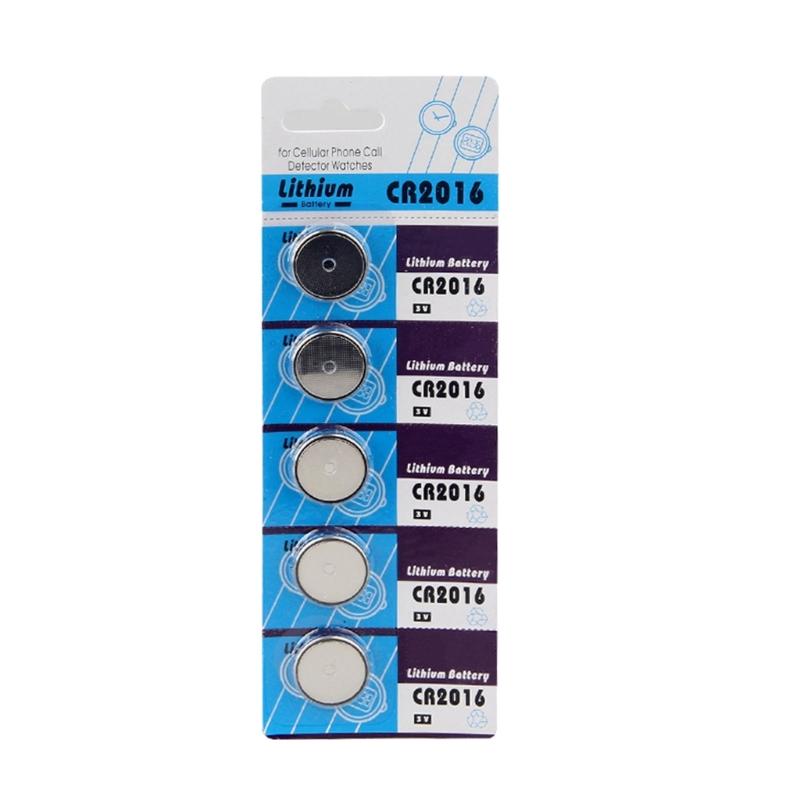 Pack of 5pcs/10pcs CR2016 Button Cell Batteries CR2016 3V Lithium Battery Button Cell Batteries for Watches,Calculators,