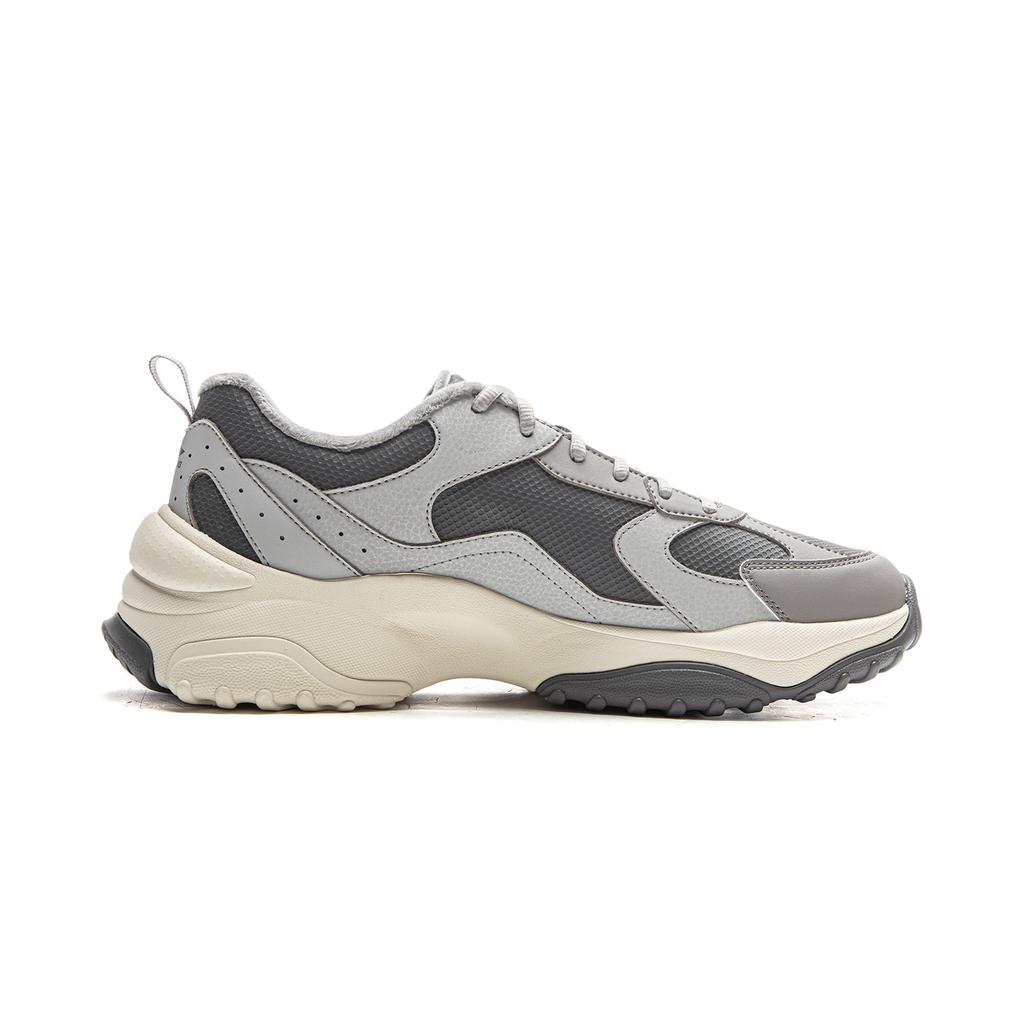 Li Ning Aurora WNTR Cushioning Abrasion Resistant Breathable Low Top Casual Shoes Men's Gray AGCV445-2