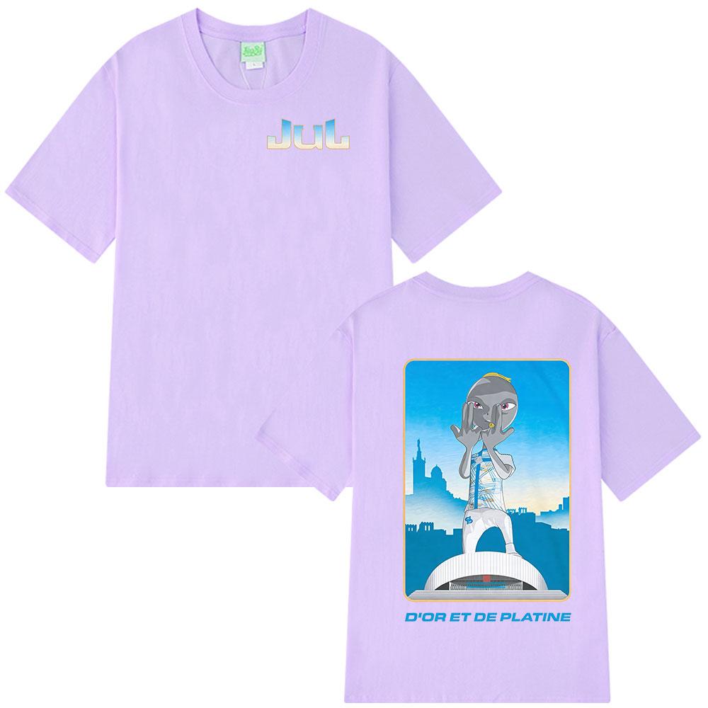 Rapper Jul Graphic Print T Shirt Unisex Women Clothing Fashion Hip Hop T-shirt Summer Casual Cotton Short Sleeve Oversized T-shirts